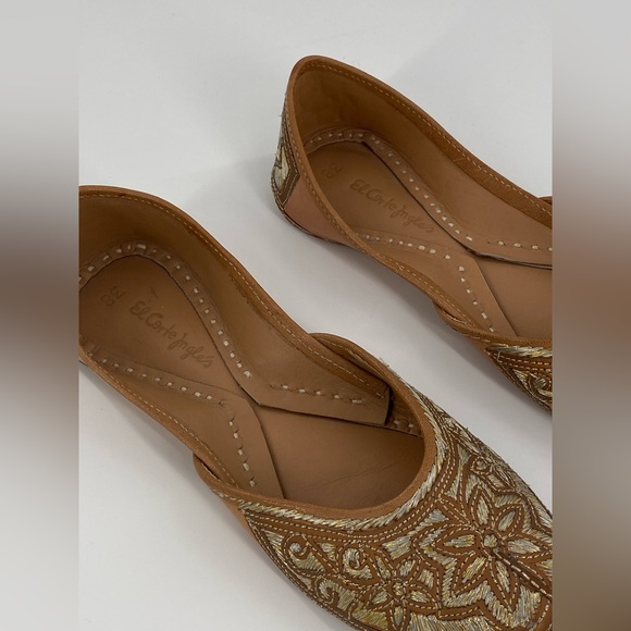 El Corte Inglés Punjabi Juttis Flats - Picture 6 of 8